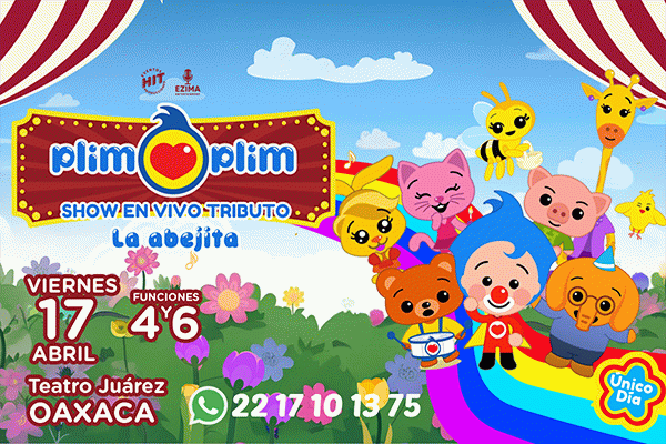 img_Plim Plim . Show en Vivo Tributo en Oaxaca